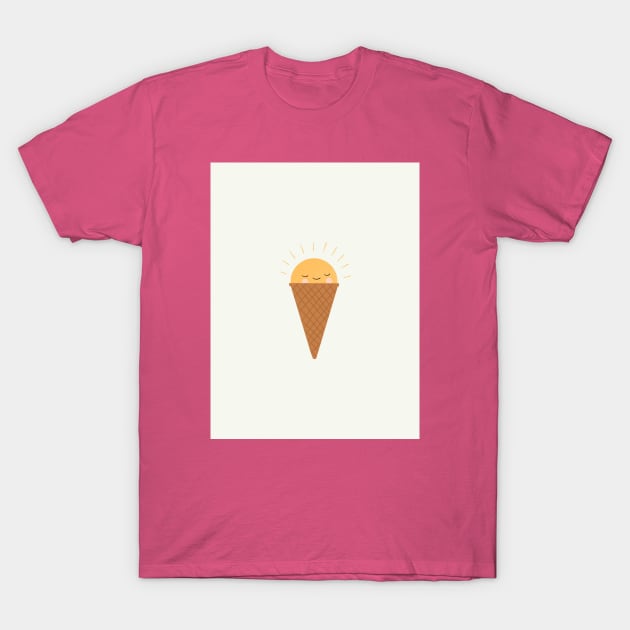 Sunshine Cone T-Shirt by Charly Clements